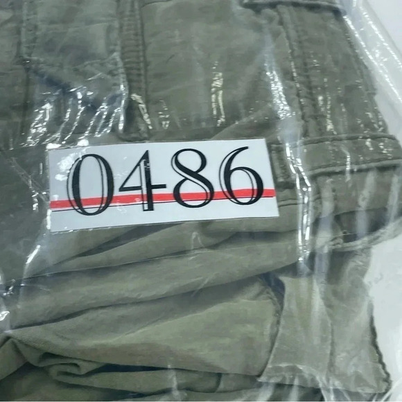 Timberland Mens Size 36x30 hybrid cargo hiking pants shorts *flaw* green 0486 - Picture 10 of 10